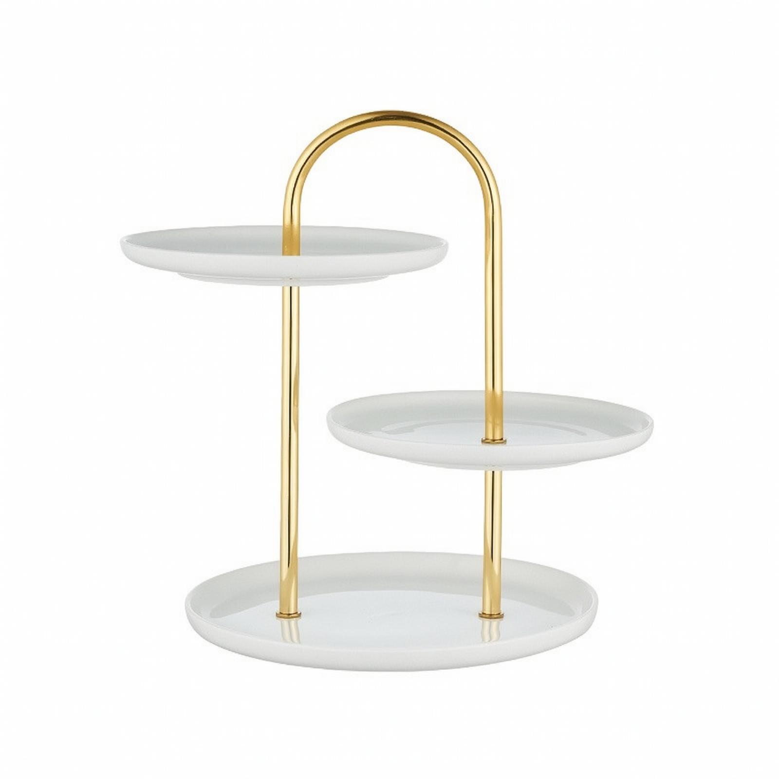 Tier Stand with Handle Ceramic - đánh giá và giá Cupcake Stand Tier