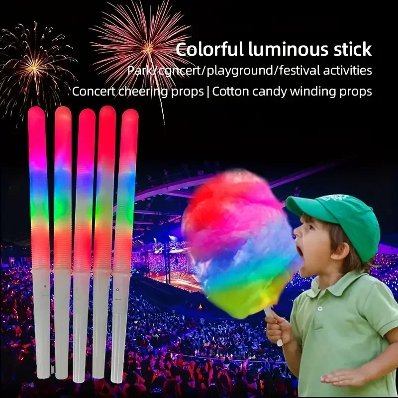10/30pcs LED Cotton Candy Cone - đánh giá và giá Cotton Candy Cone