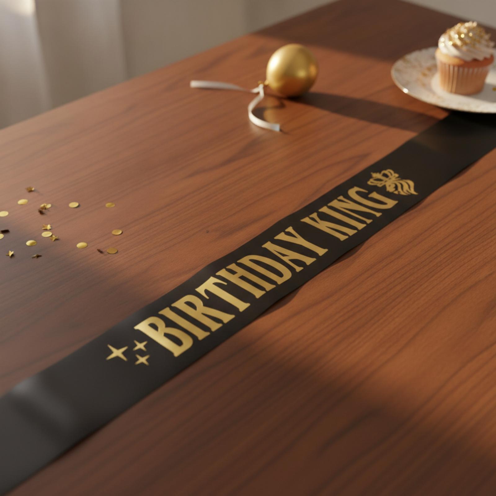 Birthday King Party Crown Glit - đánh giá và giá Birthday Sash Glitter