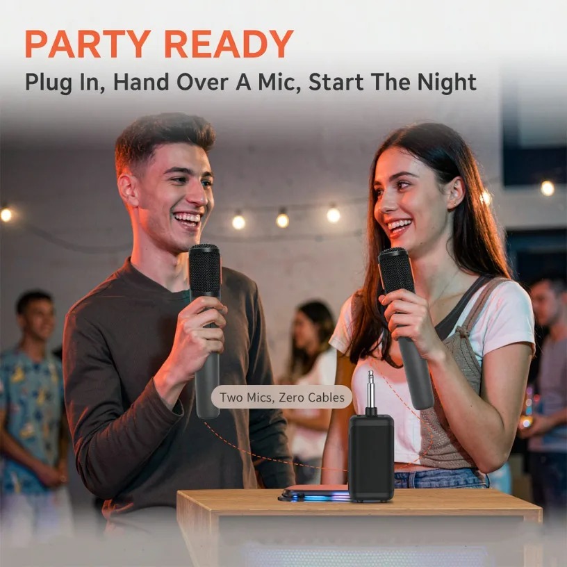 Wireless Microphone Dual Handh - đánh giá và giá Event & Party Supply Photos