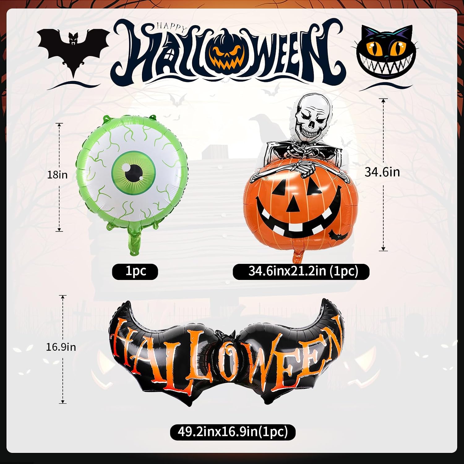 Halloween Balloons Garland Arc - đánh giá và giá Balloon Arch Kit