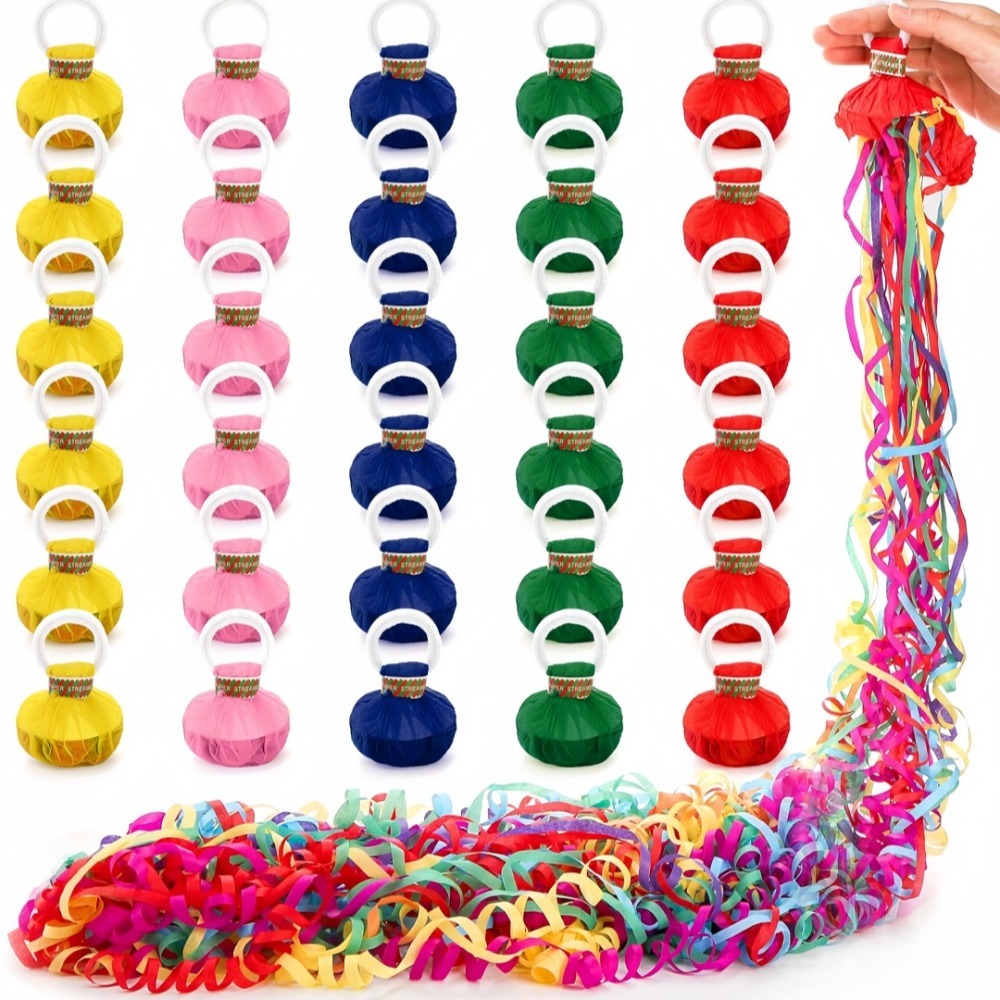 10pcs Hand Throwing Ribbon Pul - đánh giá và giá Confetti Cannon Tube