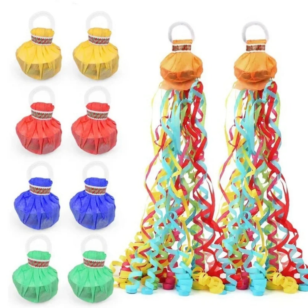 10pcs Hand Throwing Ribbon Pul - đánh giá và giá Confetti Cannon Tube