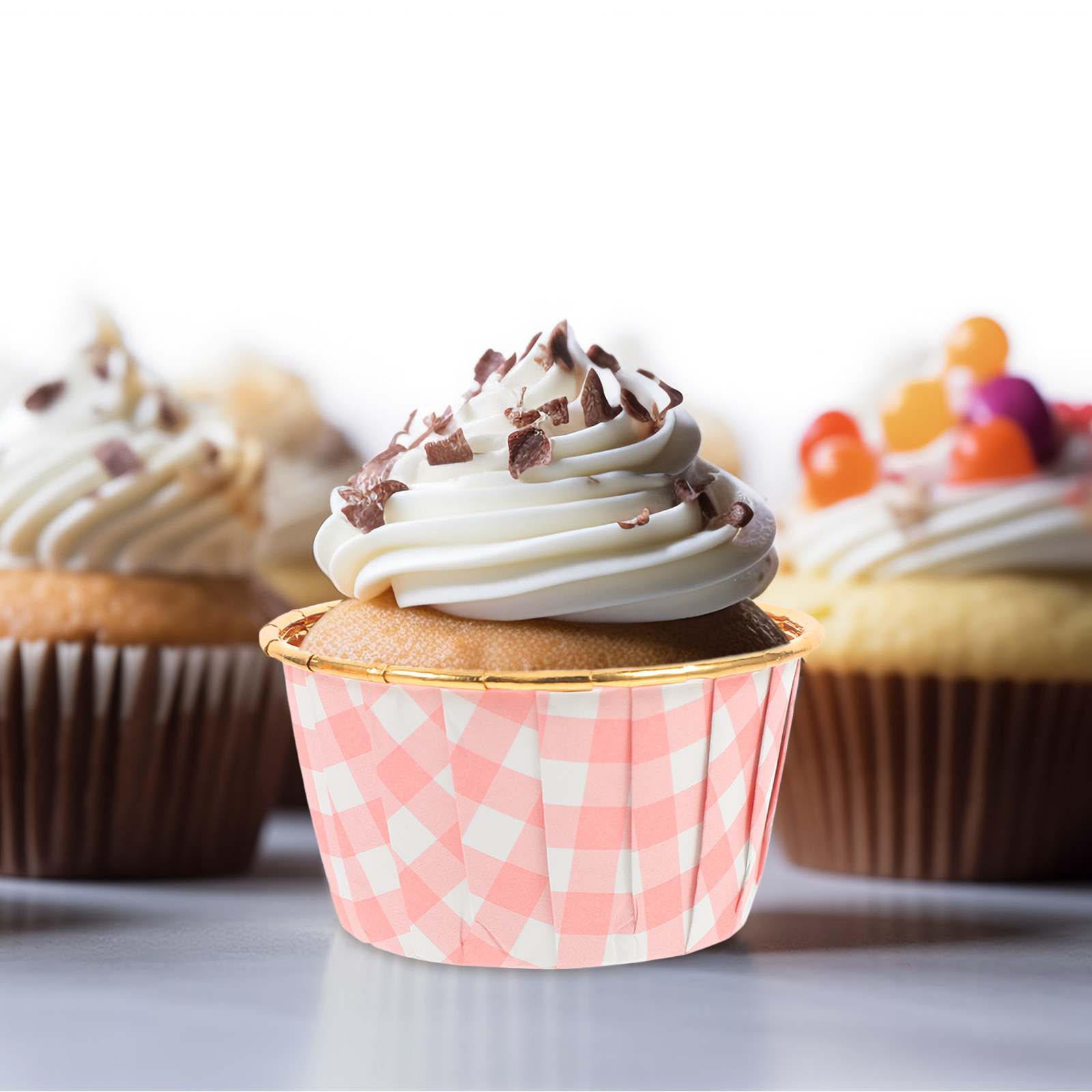 50Pcs Aluminium Foil Cupcake L - đánh giá và giá Plastic Cup 50Pcs