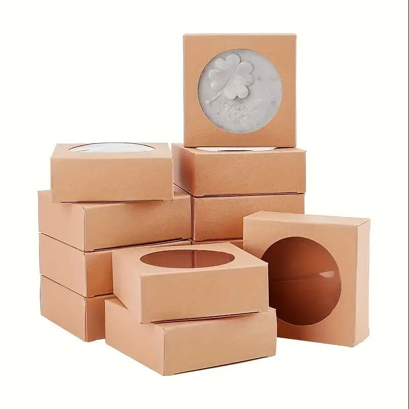 30/50pcs Kraft Paper Box With  - đánh giá và giá Event Party Box