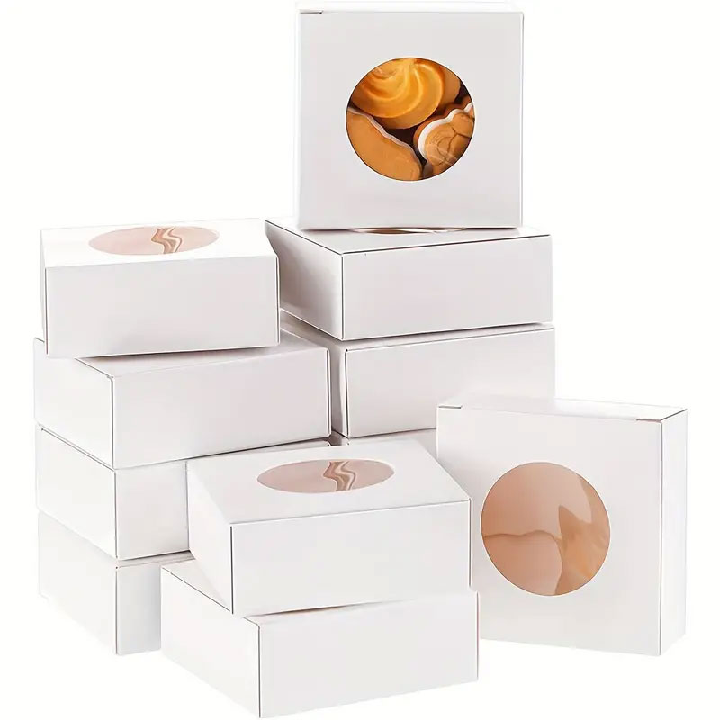 30/50pcs Kraft Paper Box With  - đánh giá và giá Event Party Box
