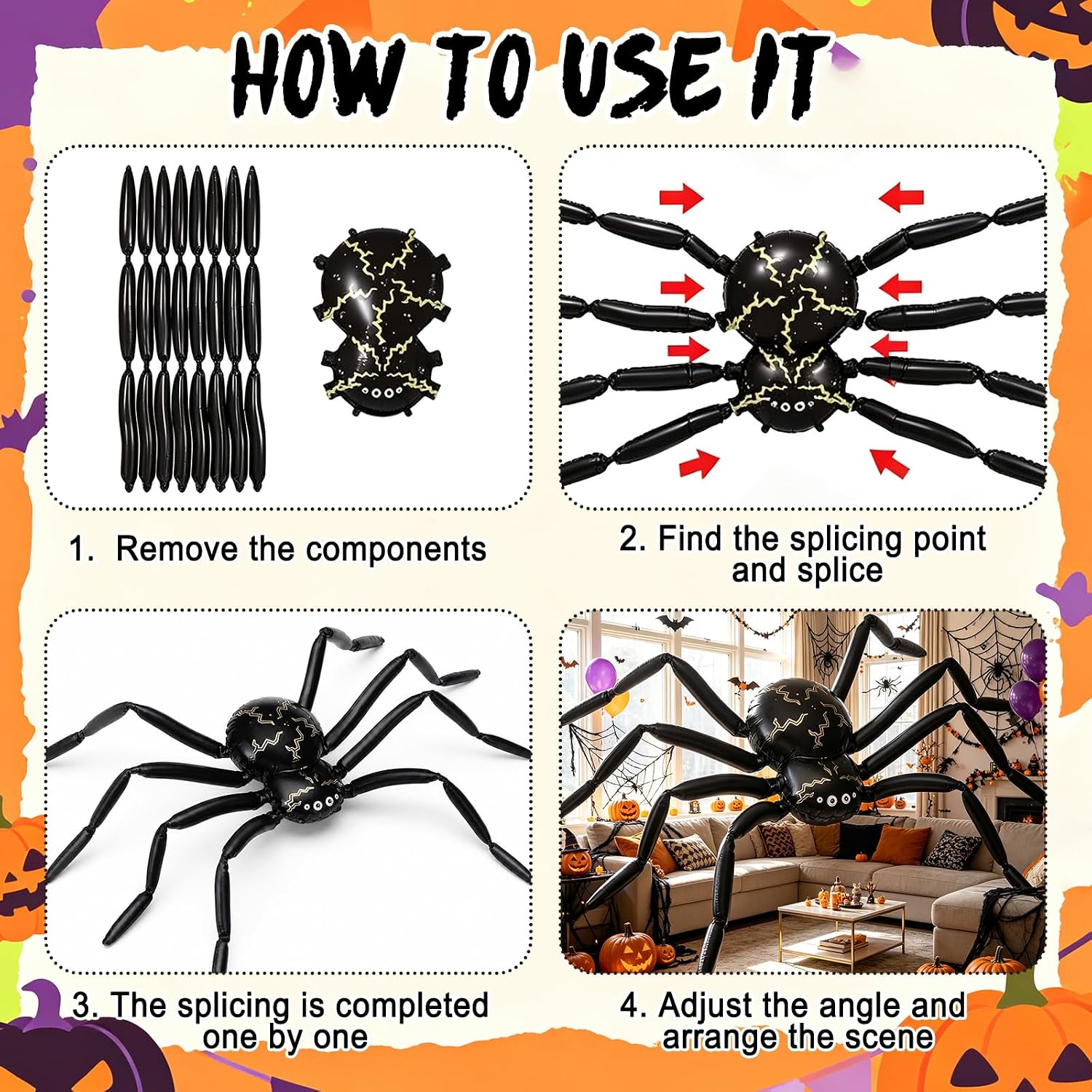 Halloween Balloon Arch Kit wit - đánh giá và giá Balloon Arch Kit