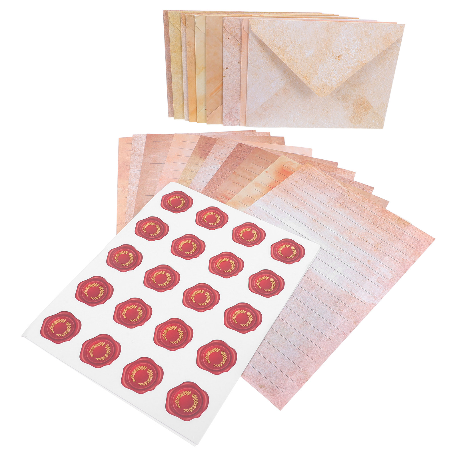 1Set Vintage Letter Stationery - đánh giá và giá Papercraft Supply Invitation