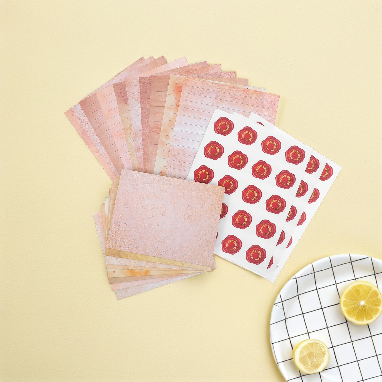 1Set Vintage Letter Stationery - đánh giá và giá Papercraft Supply Invitation