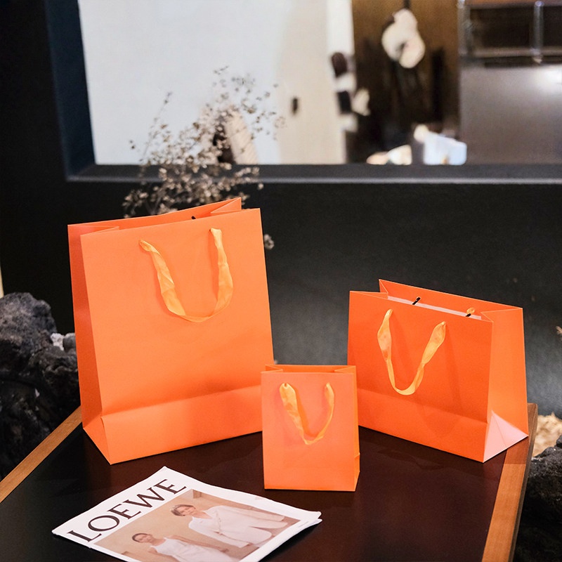 10pcs Orange Clothing Tote Bag - đánh giá và giá Event Party Shop