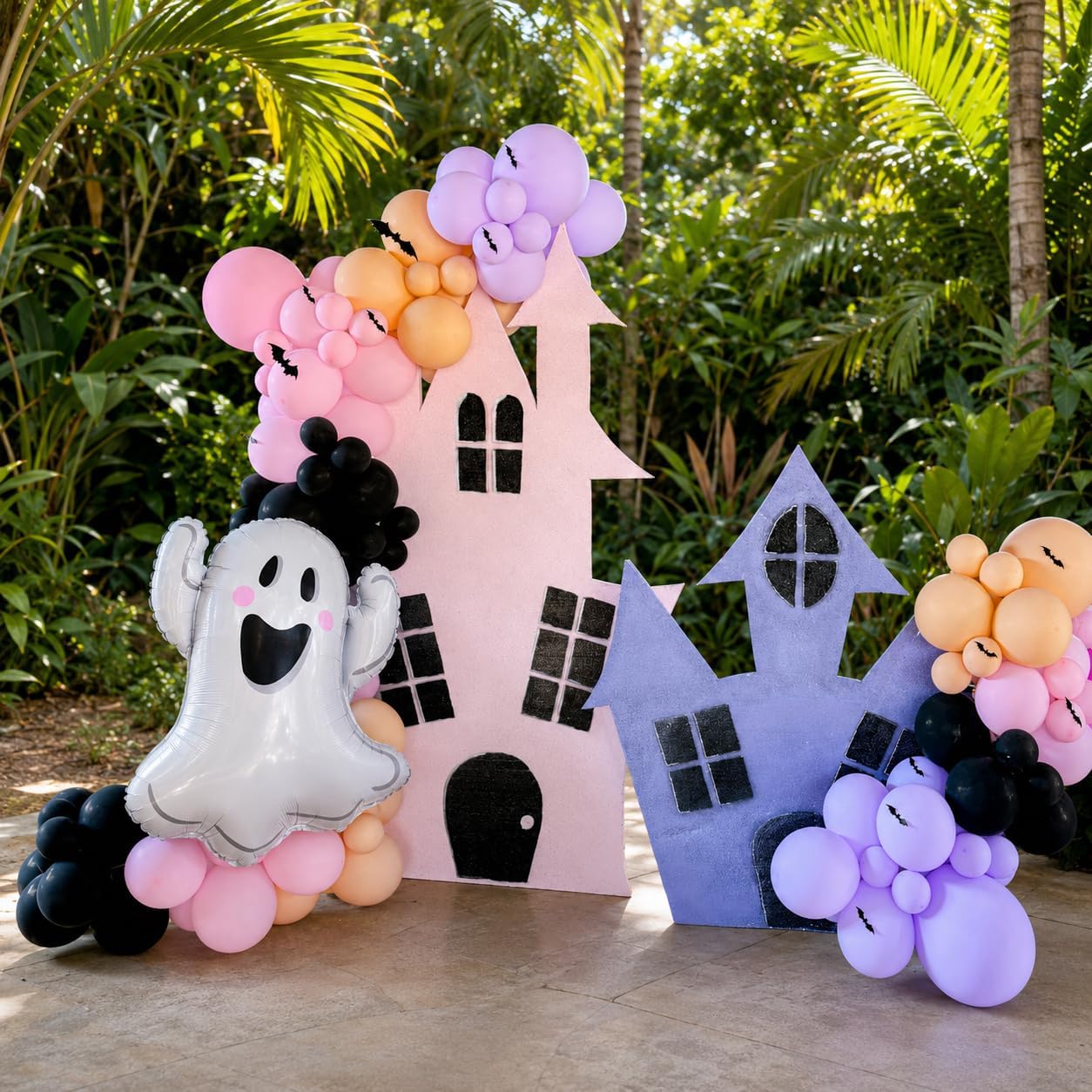 Halloween Balloons Garland Arc - đánh giá và giá Balloon Arch Kit