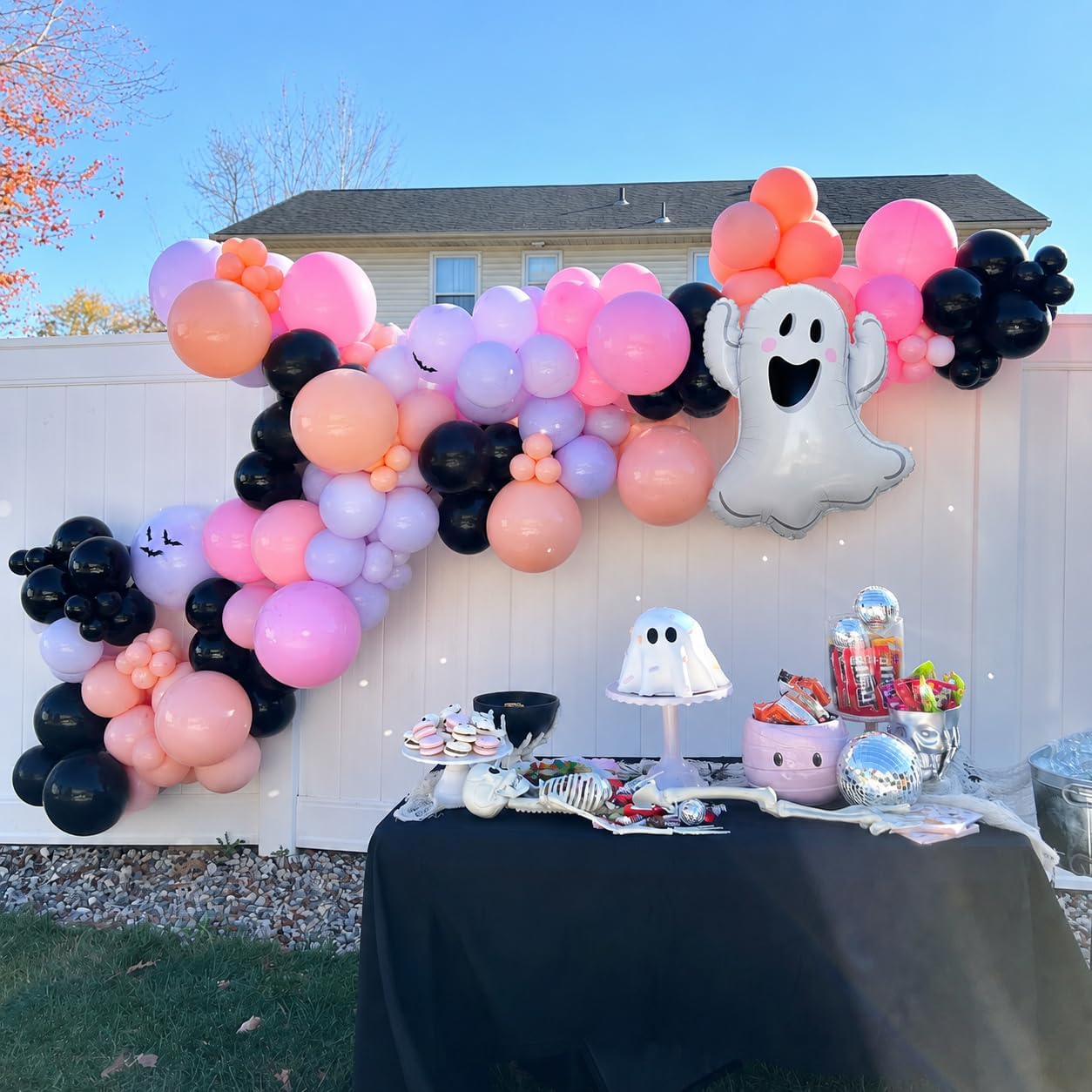 Halloween Balloons Garland Arc - đánh giá và giá Balloon Arch Kit