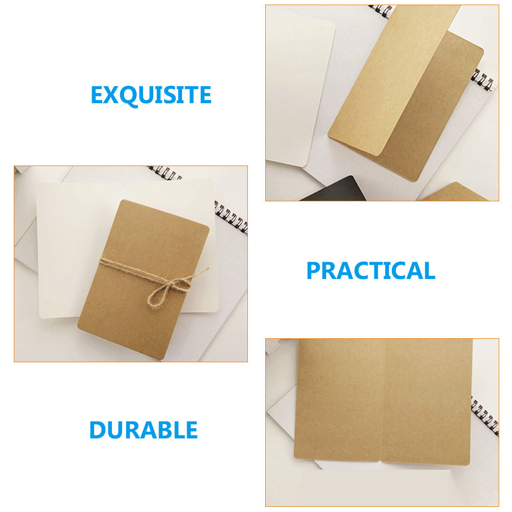 20Pcs Rustic Blank Note Cards  - đánh giá và giá Papercraft Supply Invitation