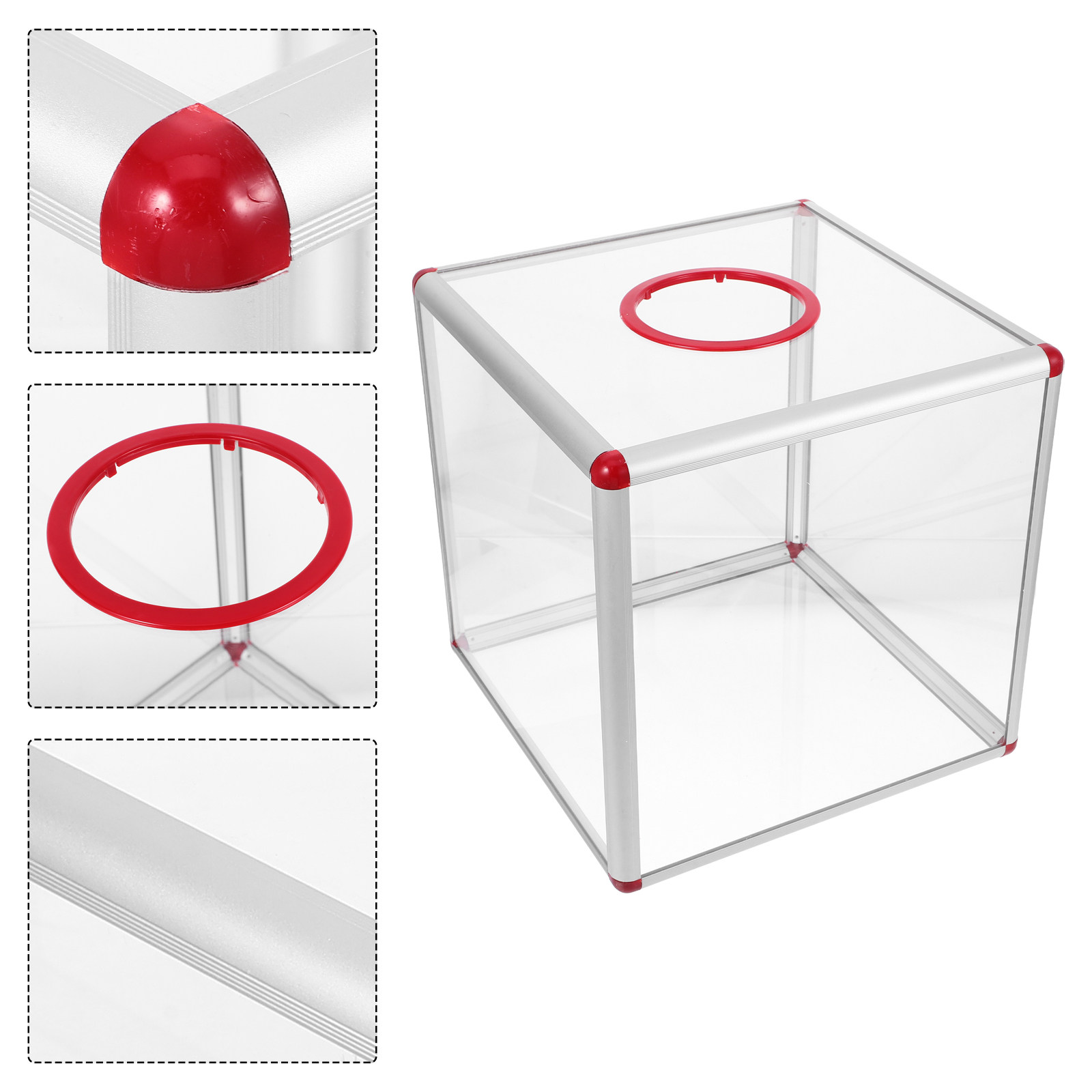 Large Clear Acrylic Raffle Box - đánh giá và giá Event Party Box