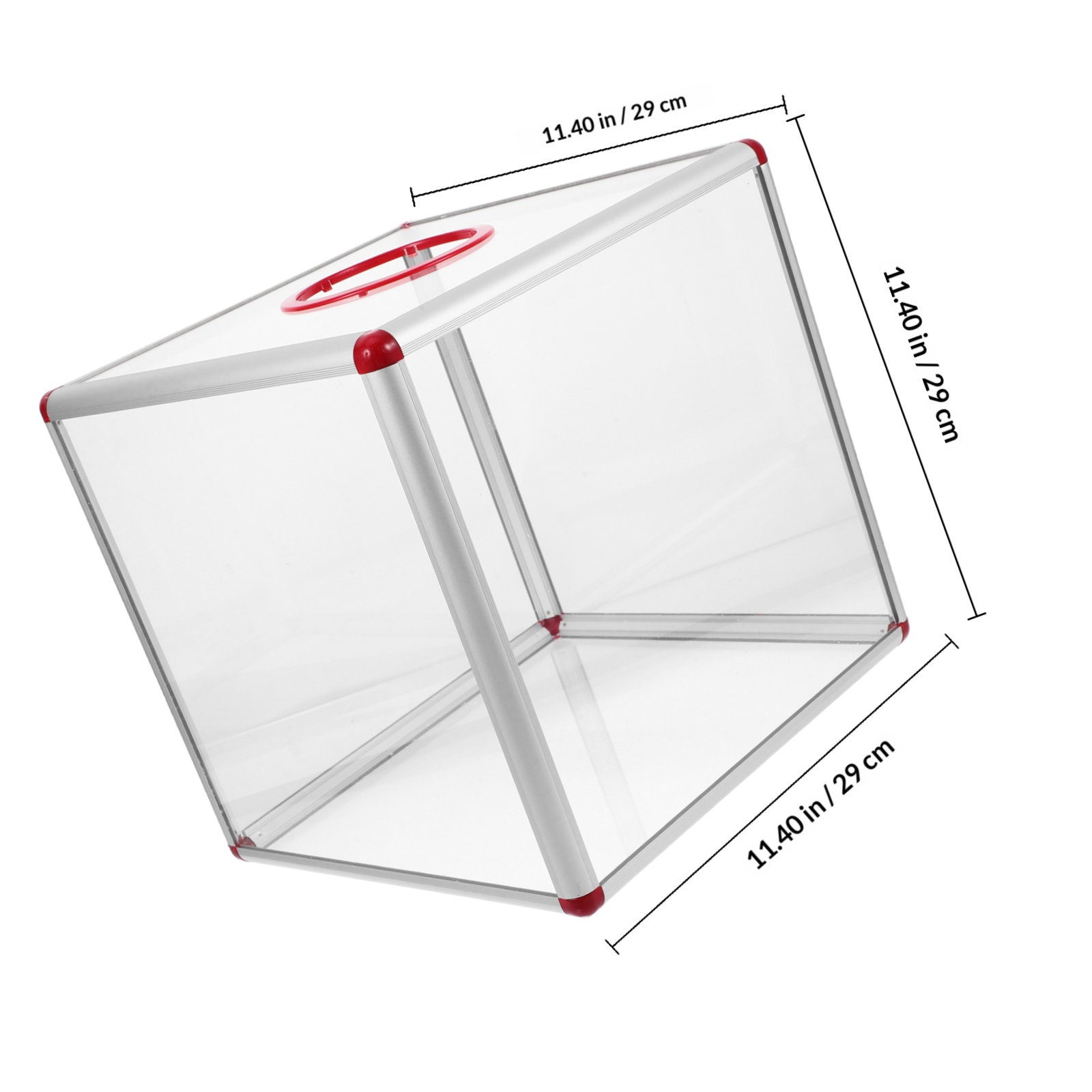 Large Clear Acrylic Raffle Box - đánh giá và giá Event Party Box