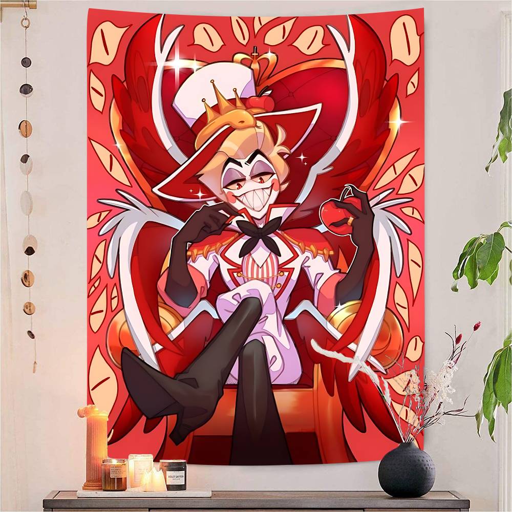 Alastor H-Hazbin Hotel Photogr - đánh giá và giá Dessert Table Backdrop