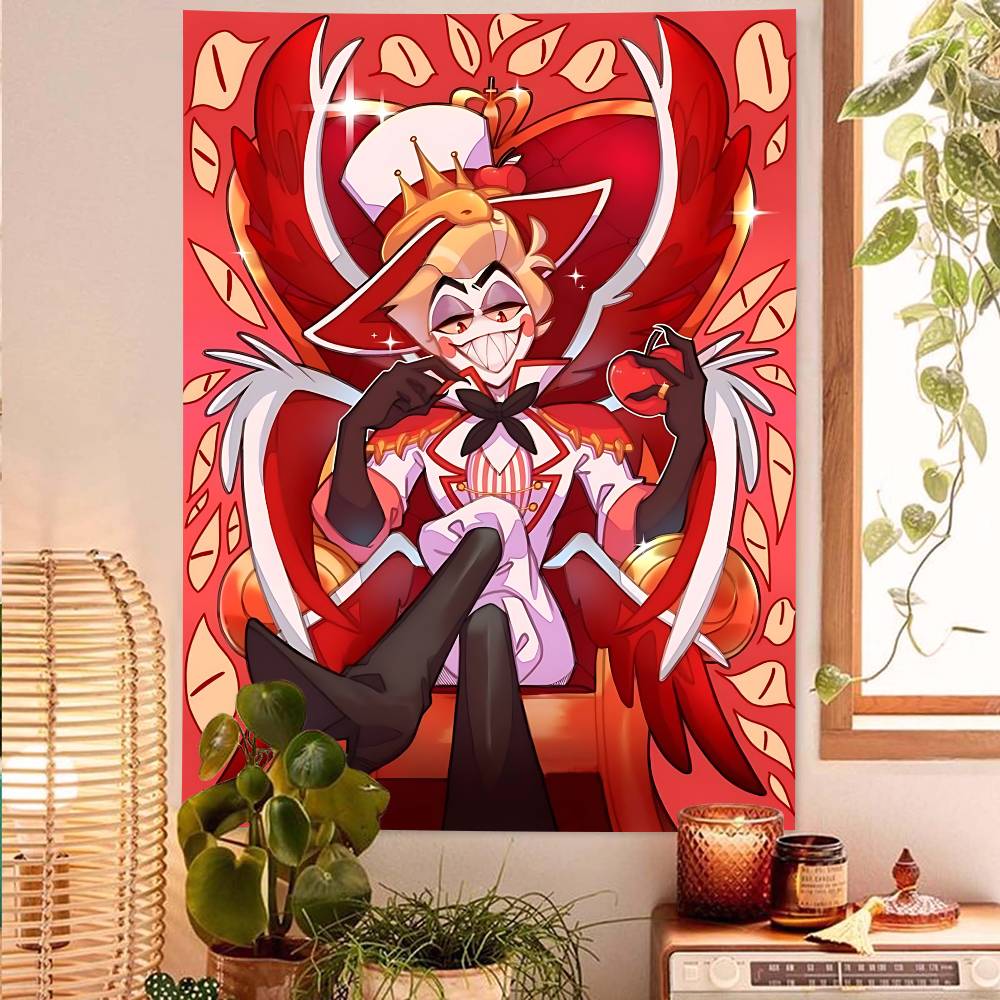 Alastor H-Hazbin Hotel Photogr - đánh giá và giá Dessert Table Backdrop