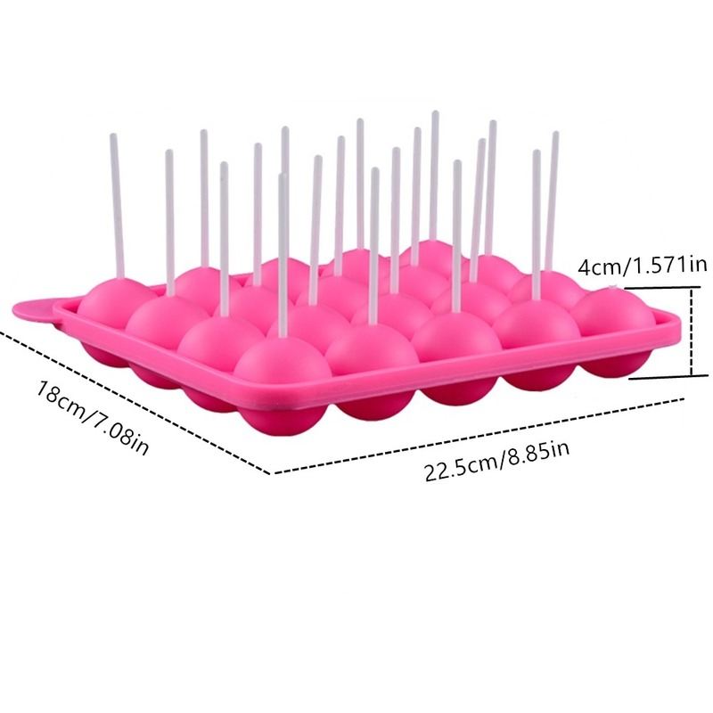 20 /12 Lỗ Lollipop Khuôn Bánh  - đánh giá và giá Cotton Candy Cone