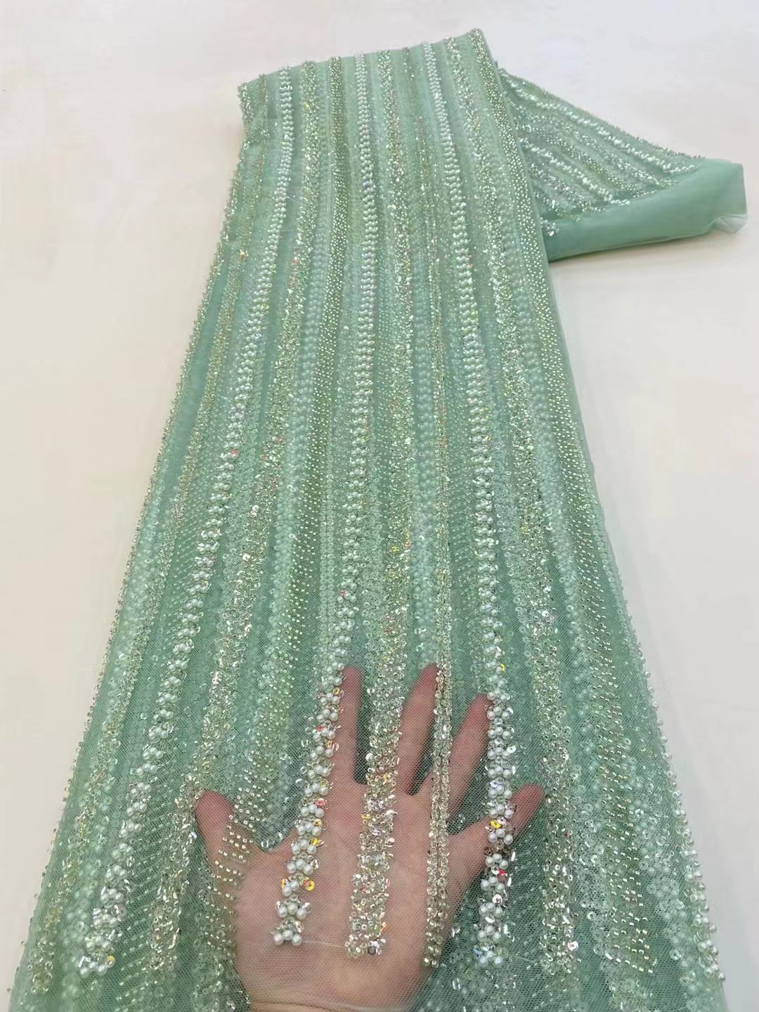 High Quality African Nigerian  - đánh giá và giá Glitter Tablecloth