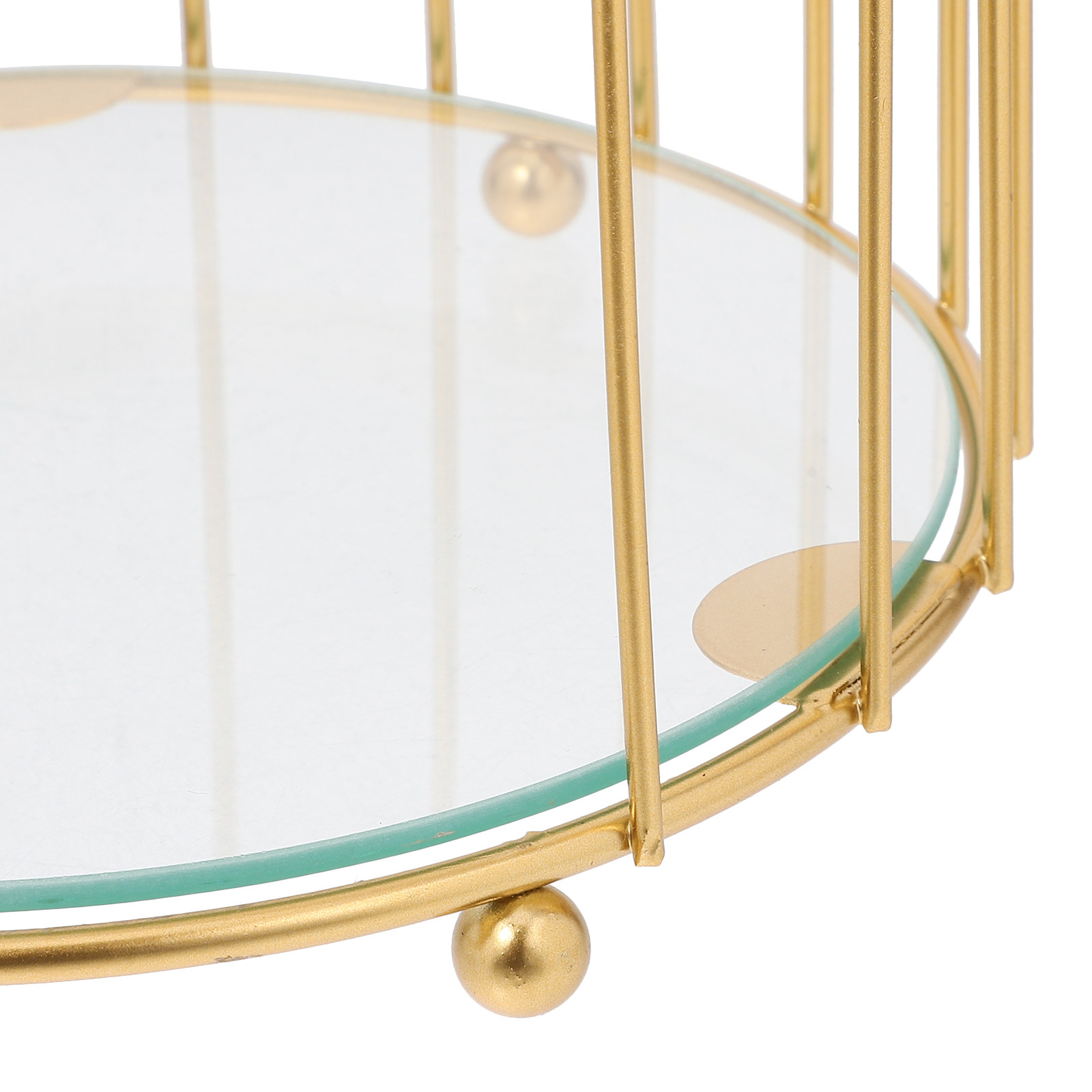 Golden Bird Cage Cake Stand El - đánh giá và giá Cupcake Stand Tier