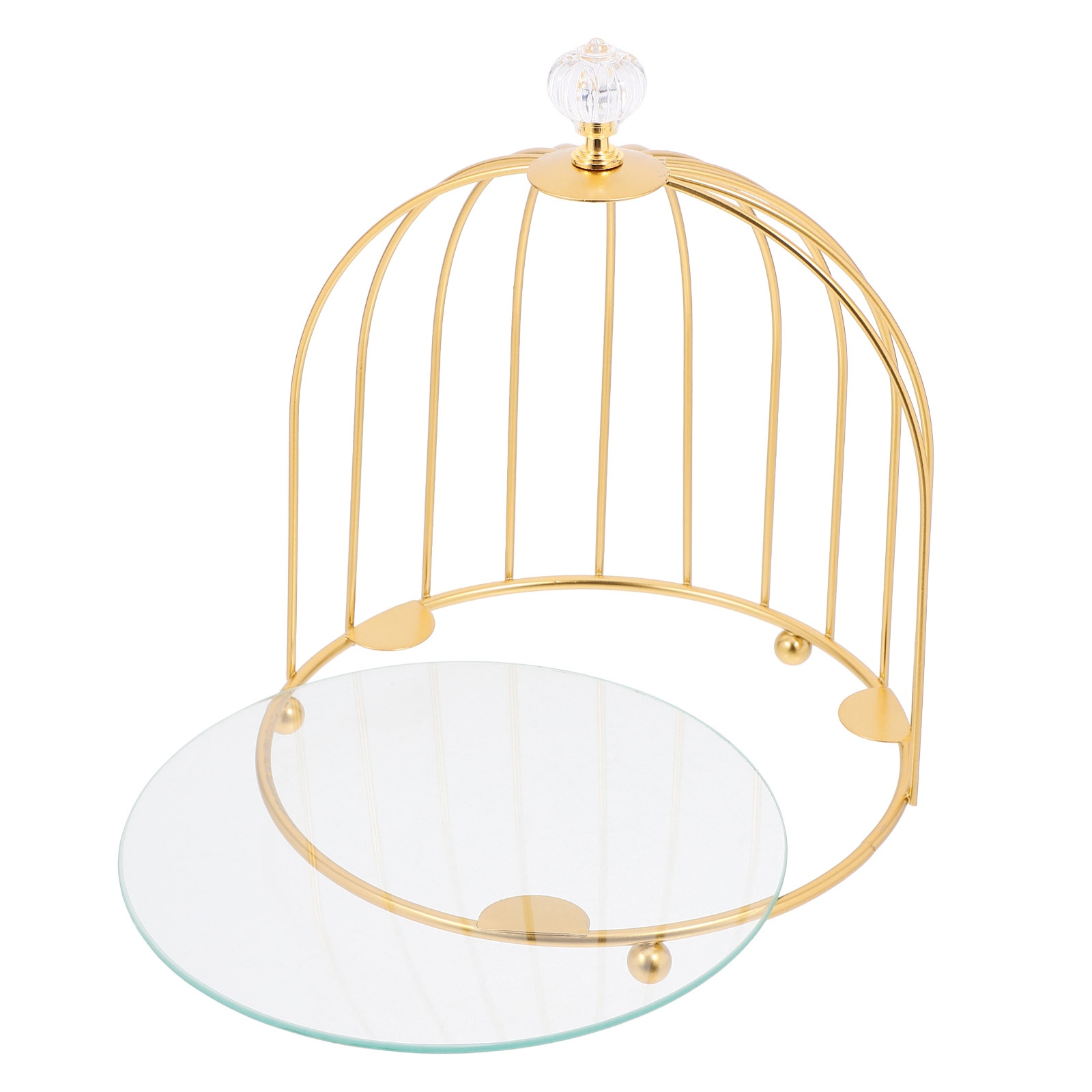 Golden Bird Cage Cake Stand El - đánh giá và giá Cupcake Stand Tier