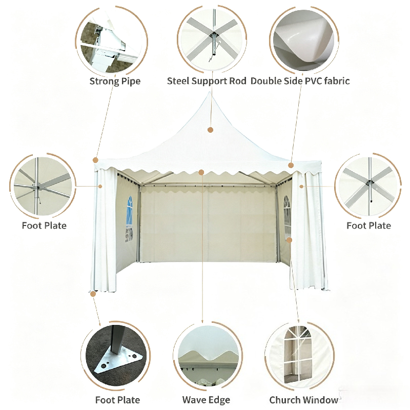 Customizable White Pagoda Tent - đánh giá và giá Event & Party Supply Photos